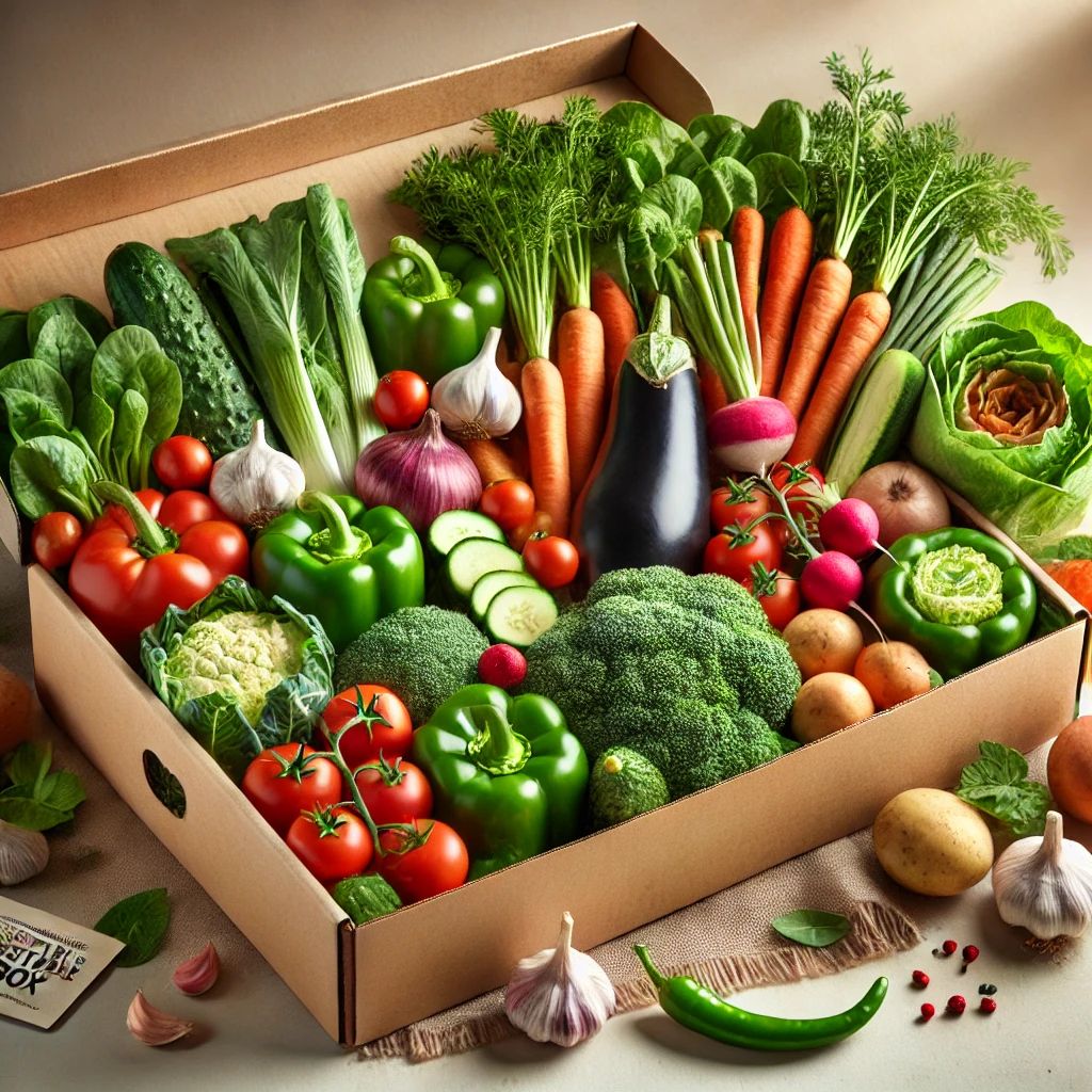 Box of vegetables to your liking