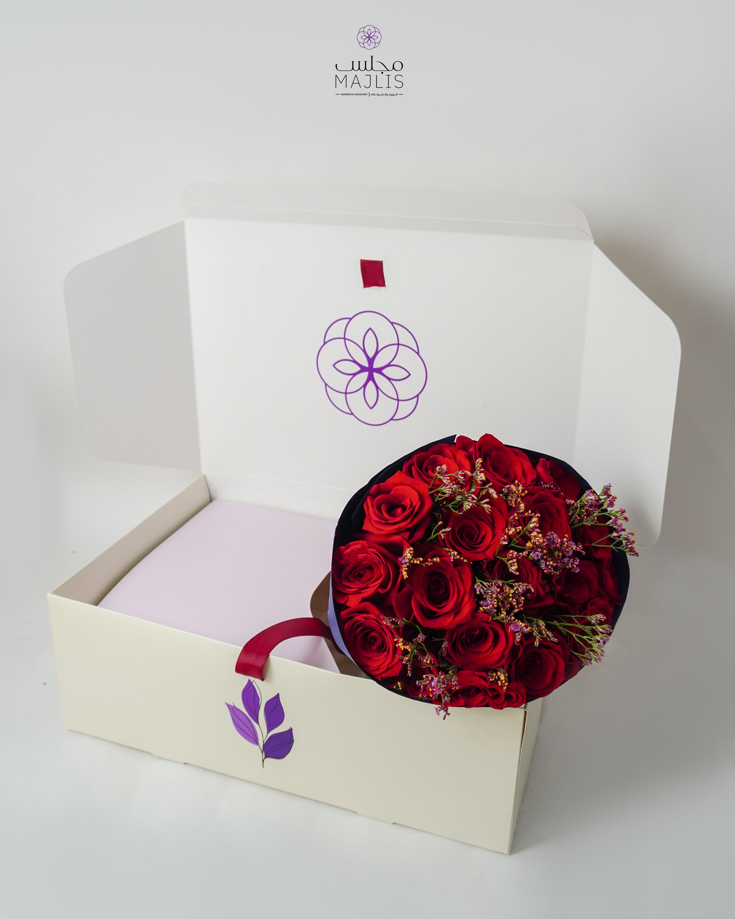 Blush Elegance Flower Box